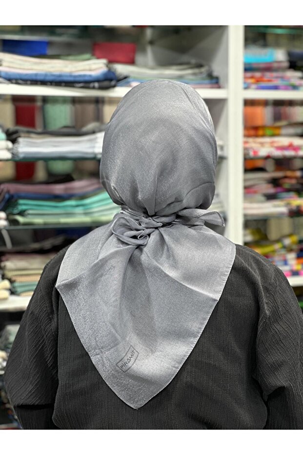 Kehribar Simli Eşarp - 2