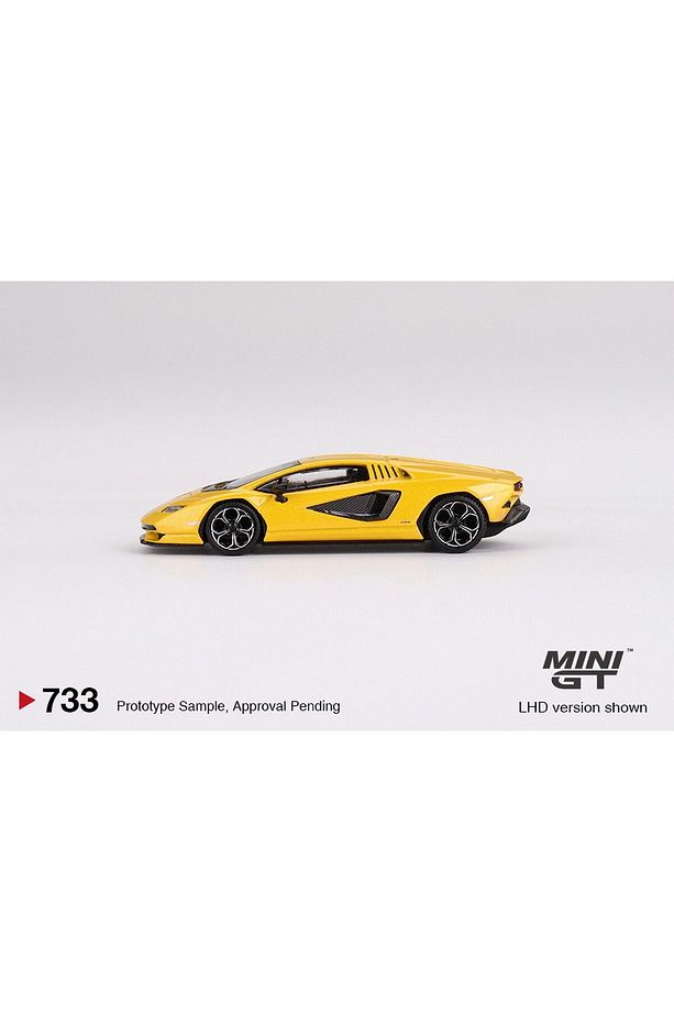 Lamborghini Countach LPI 1/64 Ölçek Mini GT Diecast Metal Model Araba koleksiyon - 3