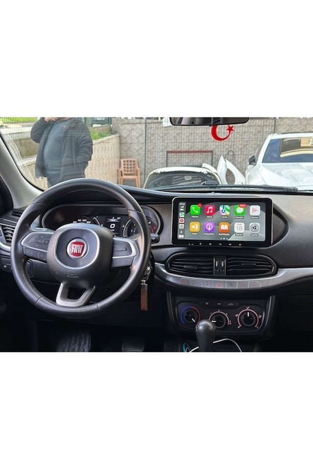 Fiat Egea 10.33''Uyumlu  Android Multimedya Carplay Kamera 2x32 Ts18 - 1