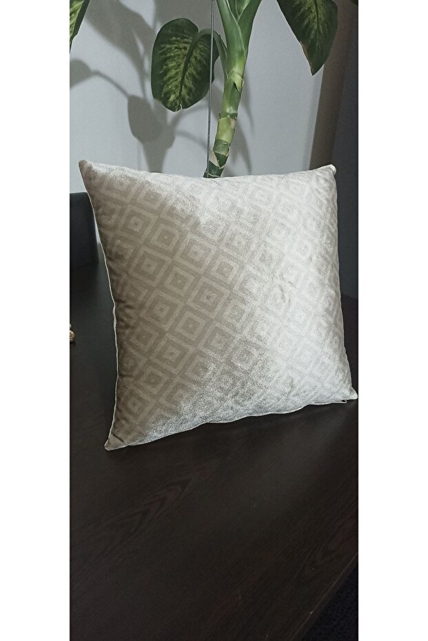 Decorative Patterned Throw Pillow Cover - 1