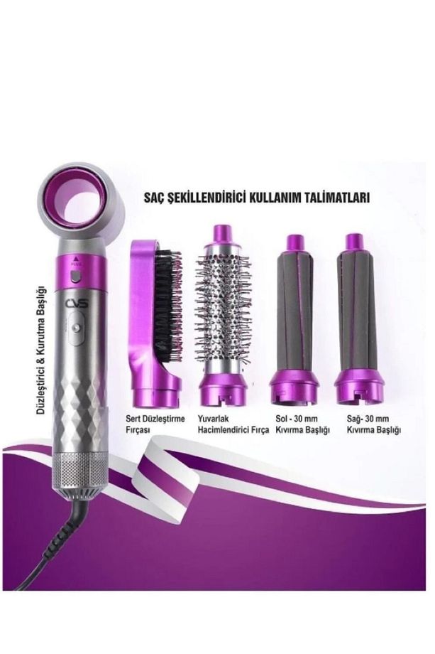 Yeni Nesil Dn7316 Multifonksiyon 5 In 1 Profesyonel Saç Şekillendirici 1000 Watt - 1