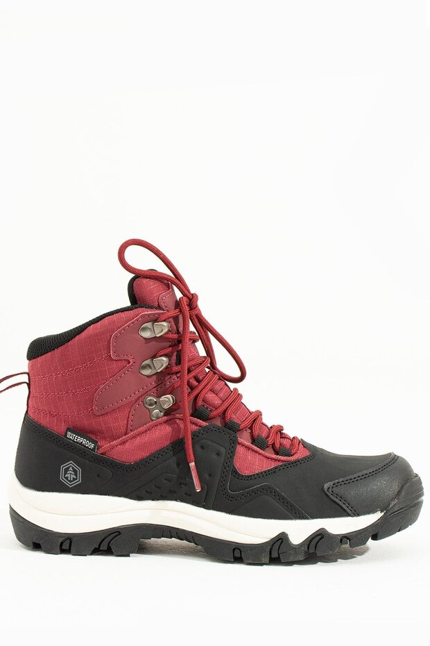 Vader Waterproof Black Claret Red Women's Outdoor Boots