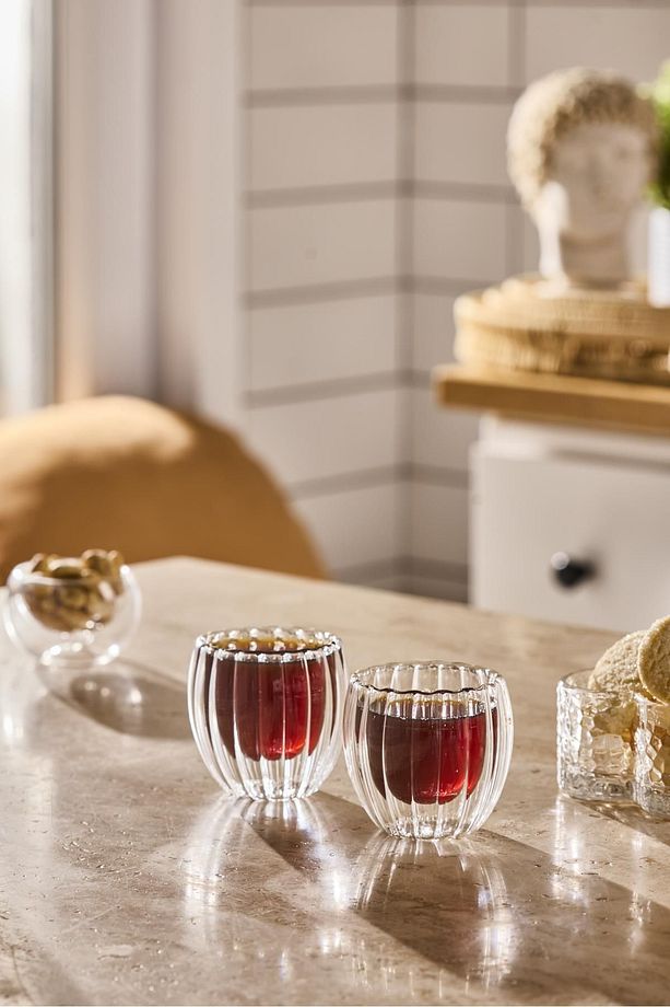 Stripe 2'li 80ml Çift Cidarlı Espress Cup - 3