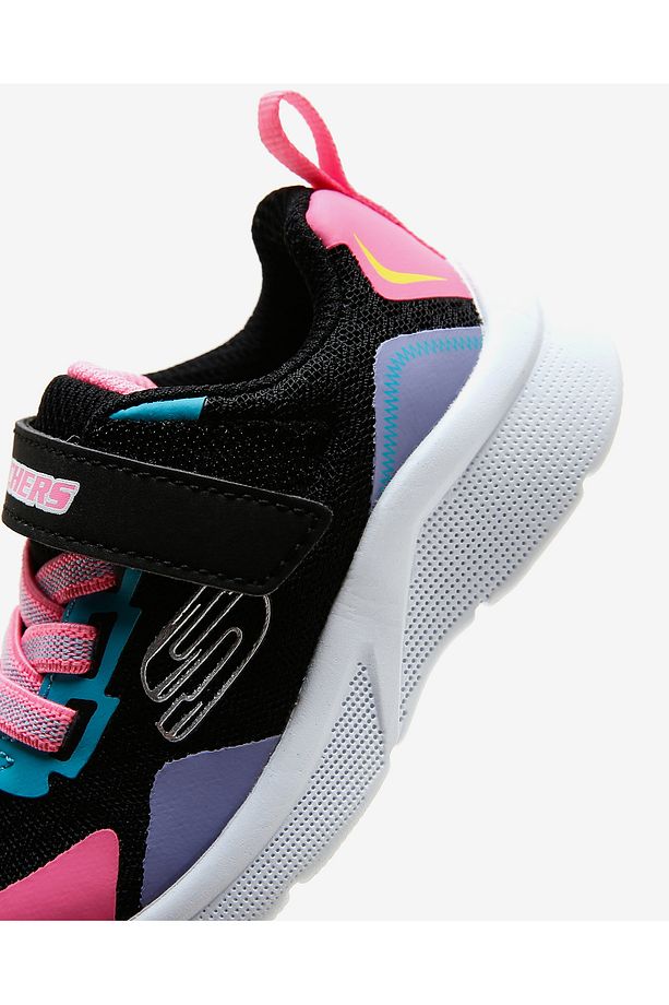 Microspec - Bright Retros Küçük Kız Çocuk Siyah Spor Ayakkabı 302348n Bkmt - 8