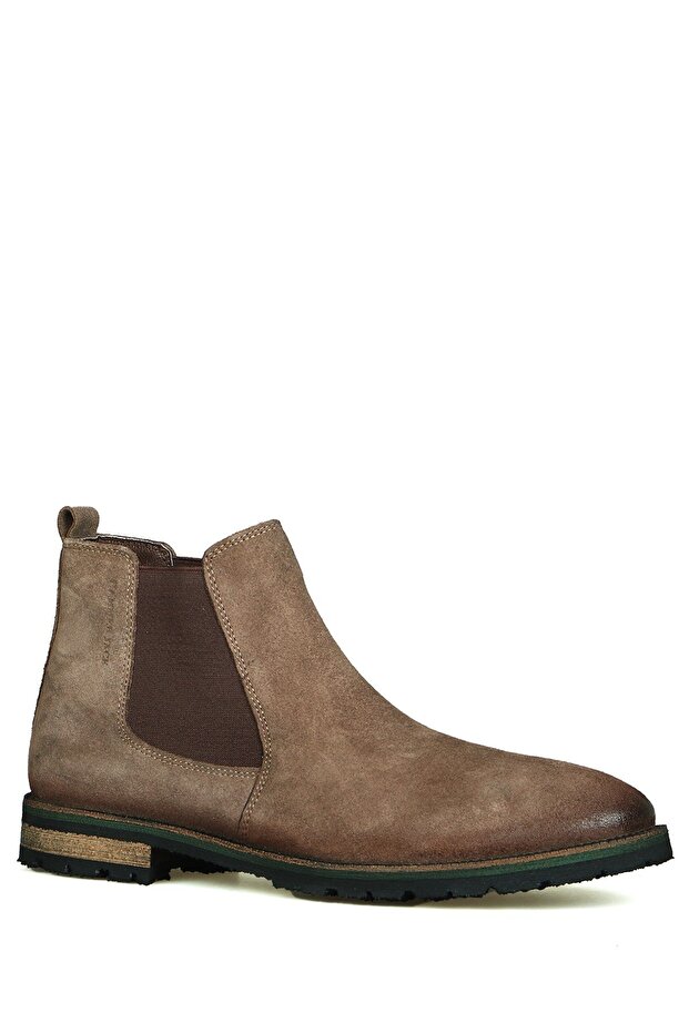 Hakiki Deri Kum Süet Erkek Bot - 2