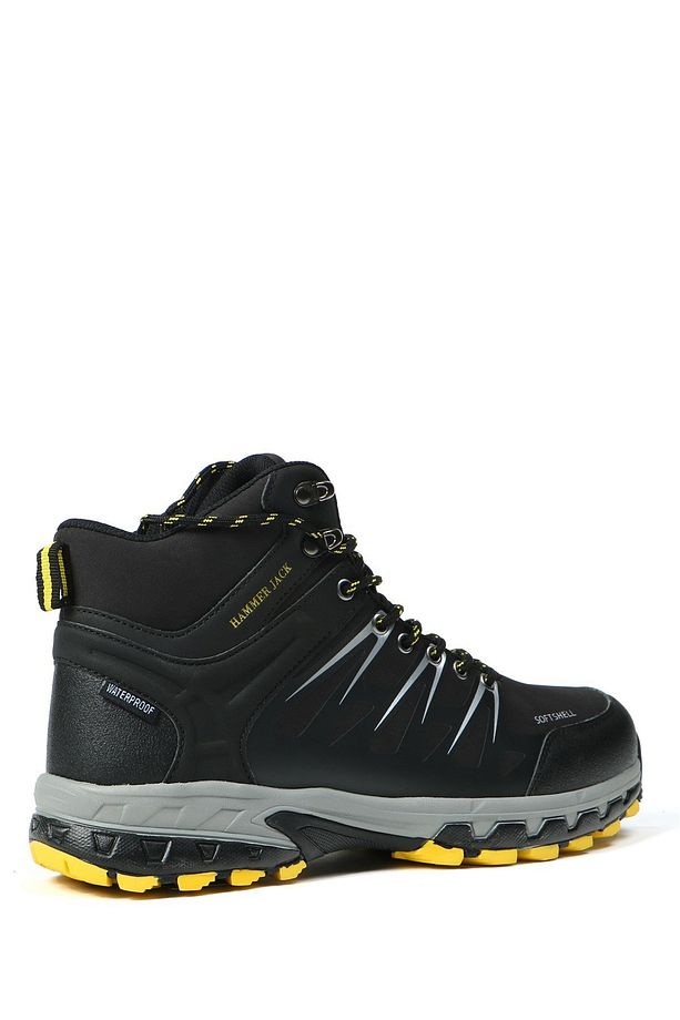 Garson Boot Su Geçirmez Siyah-sarı-2 Outdoor Erkek Bot 102 19900-m - 4