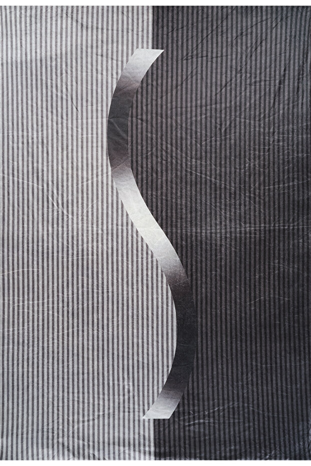 Modern Patterns Velvet Textured Elastic Sponge Non-Slip Washable Carpet Cover - 9 M2 - 2