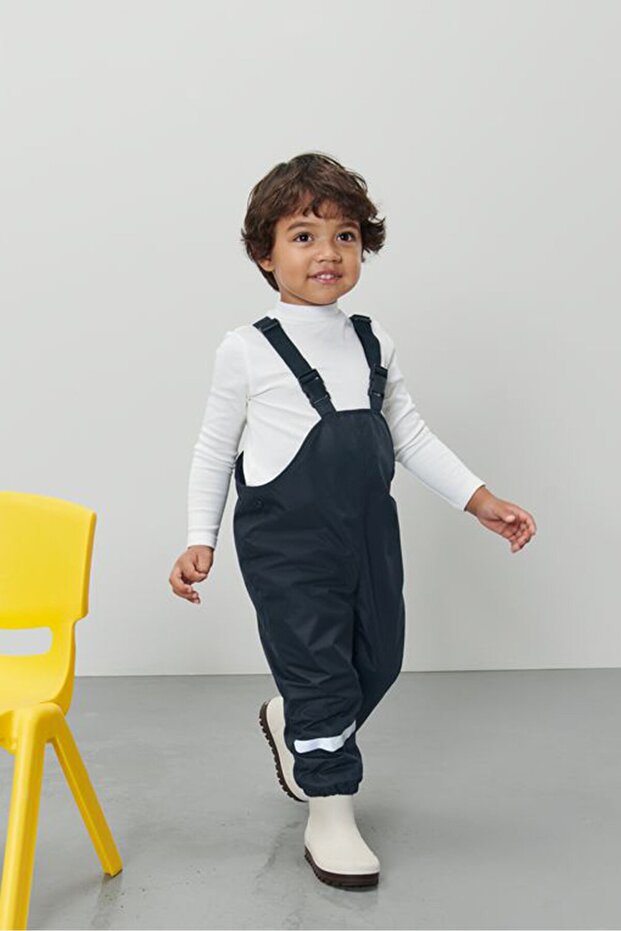 Toddlers Boy Thermal Rain Trouser, Navy