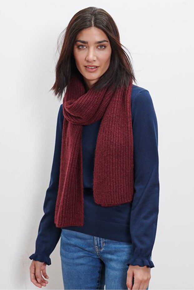Wool Knitted Scarf - 1