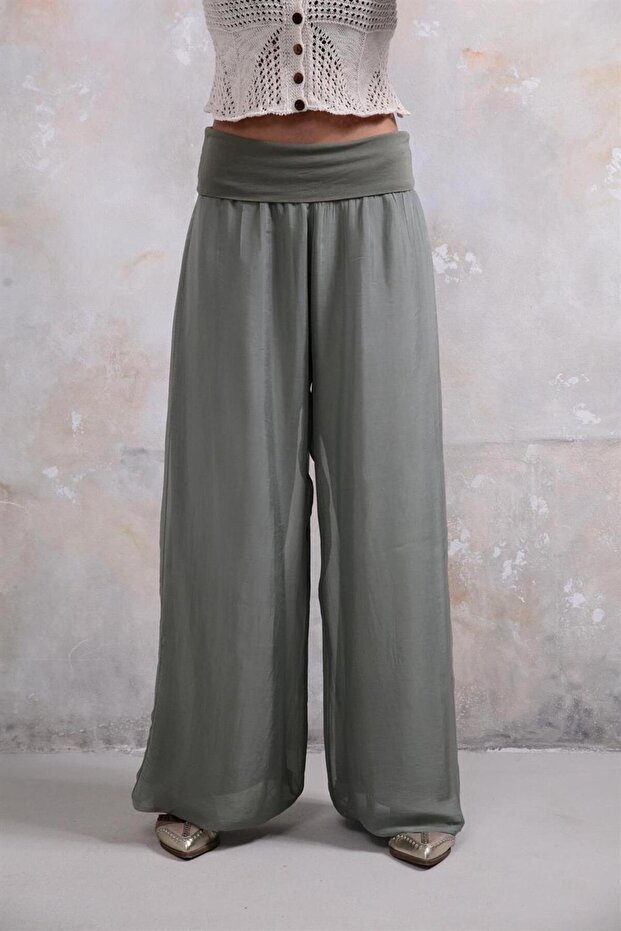 Italian Corsage Lined Silk Wes Trousers (Length: 105-110 cm)