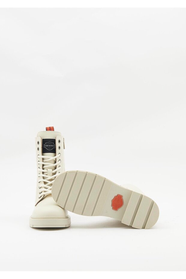 Cree Kadın Bej Deri Bot - 5