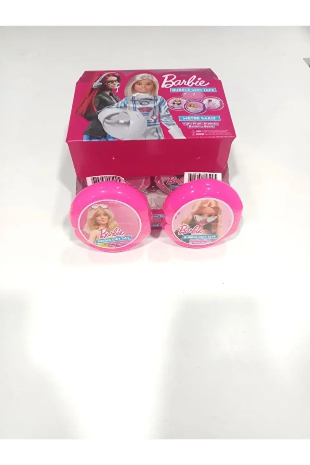 Barbie Bubble Gum Rolls Metre Sakız - 3