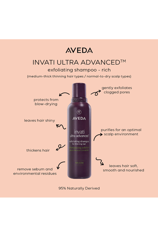 Invati Ultra Advanced Riche Saç Dökülmesine Karşı Şampuan: Zengin Doku 50ml - 3