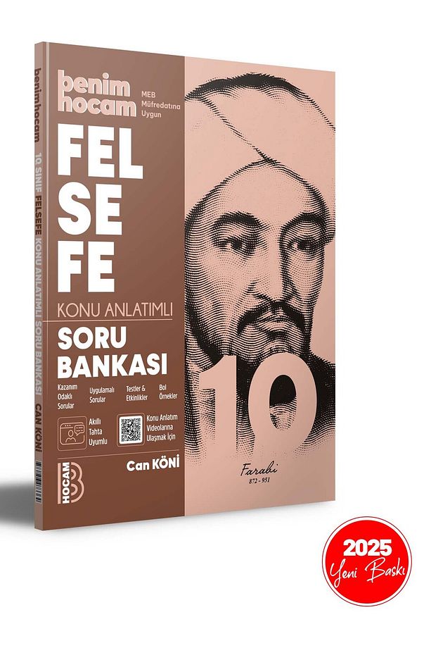 2025 10. Sınıf Felsefe Konu Anlatımlı Soru Bankası / Benim Hocam Yayınları / 9786256073364 - 1