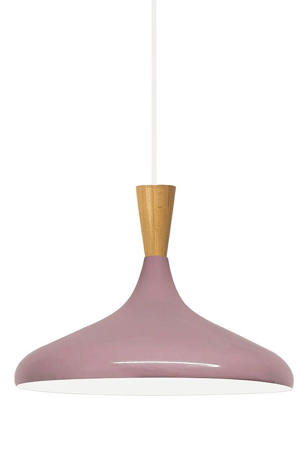 Champion Lila Ahşap Huni Tekli Avize Sarkıt Salon Mutfak Cafe Butik Lamba Aydınlatma Avizeler - 6