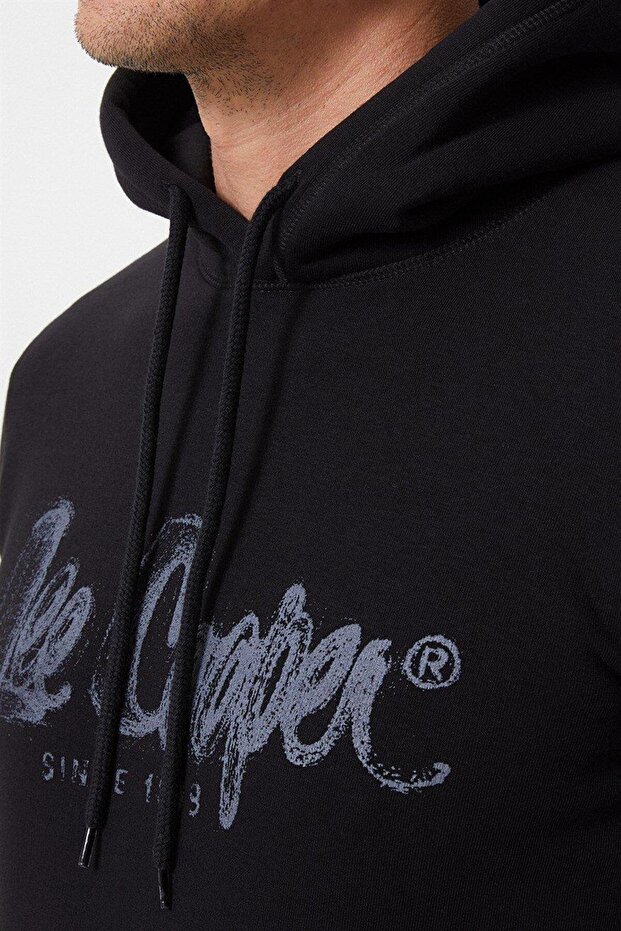 GREGORY ERKEK KAPŞ. SWEATSHIRT SİYAH - 5