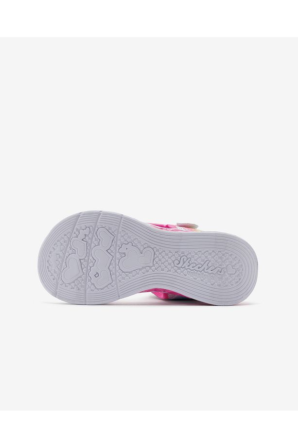 Flutter Hearts Sandal - Twilight Dash Büyük Kız Çocuk Beyaz Işıklı Sandalet 303105l Wmlt - 4
