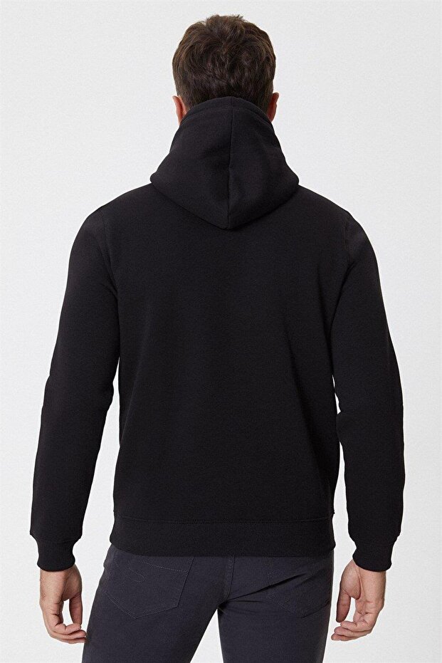 GREGORY ERKEK KAPŞ. SWEATSHIRT SİYAH - 4