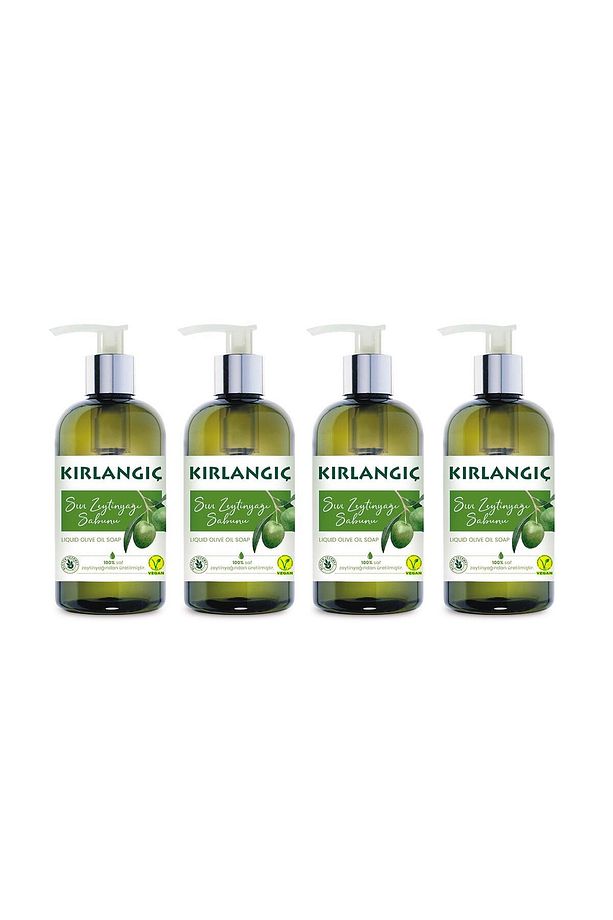 400 ml Zeytinyağlı Vegan Sıvı Sabun * 4 Adet - 1