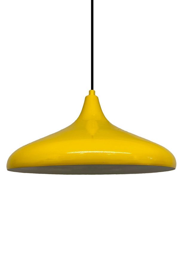 Champion Açık Sarı Tekli Avize Sarkıt Salon Mutfak Ofis Cafe Butik Lamba Aydınlatma Avizeler - 6
