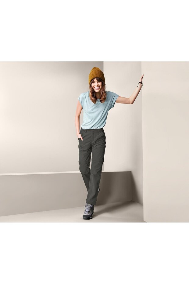 Women Plain Chino Shorts, Grey