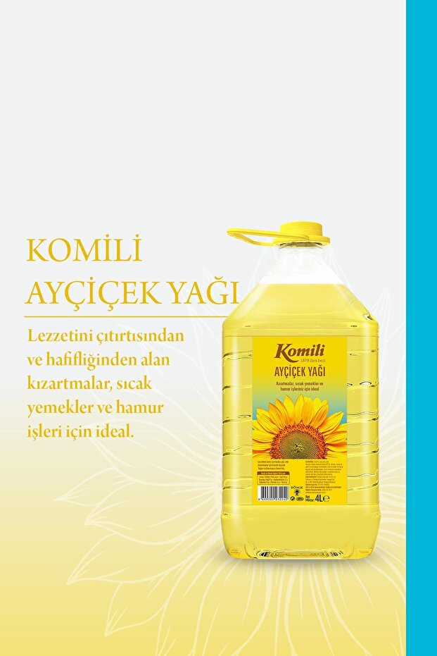 Ayçiçek Yağı 4 Lt Pet - 2
