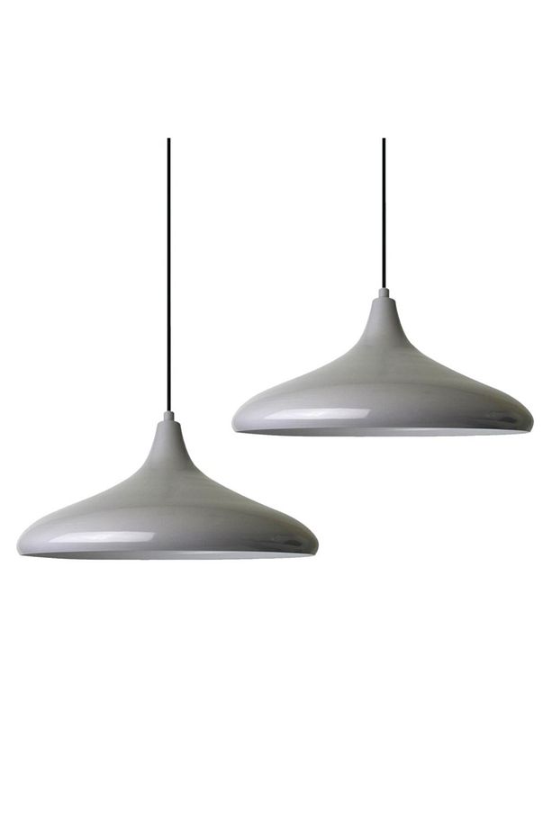 Champion Gri Ikili Avize Sarkıt Retro Rustik Lamba Mutfak Salon Masa Üstü Lambalar Avizeler - 1