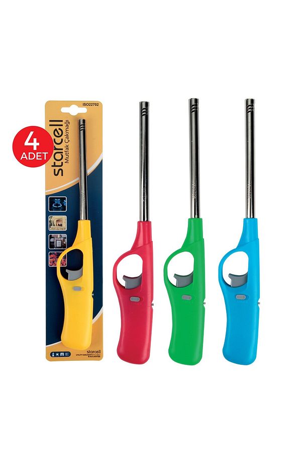 Mutfak Ocak Çakmağı 4lü Set K-0530 - 1