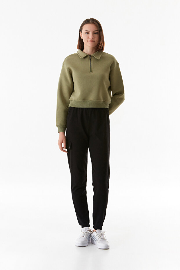 Basic Kargo Cepli Jogger Eşofman Altı - 3