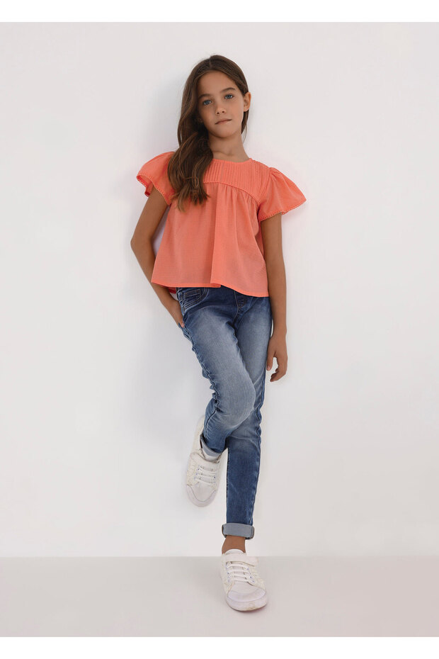 Female Child Denim Pants 554