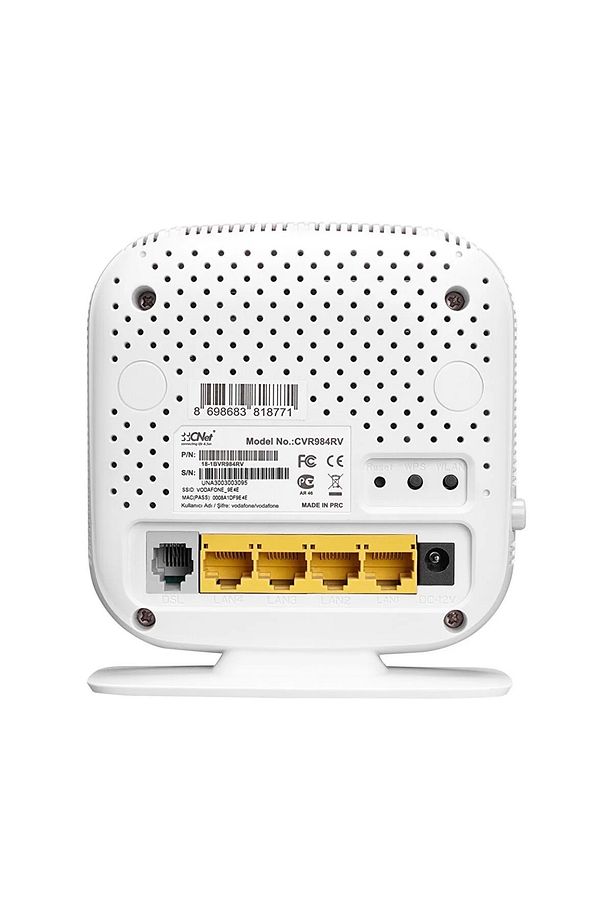 C-net Cvr 984rv 4 Port 300 Mbps Wireless N Vdsl2/modem - 4