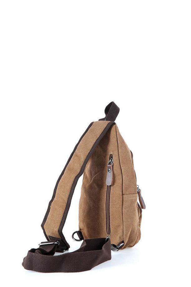 Ccs 31184 Kanvas Kumaş Omuz Askılı Çapraz Çanta - 3