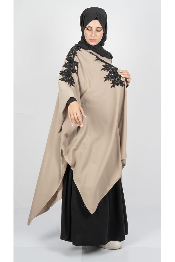 Süper Soft Krep Kumaştan 2'li Siyah Takım – Pileli Etek & Tunik - 3