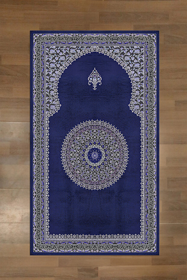 Digital Printed Non-Slip Base Washable Gift Dowry Prayer Mat Prayer Rug