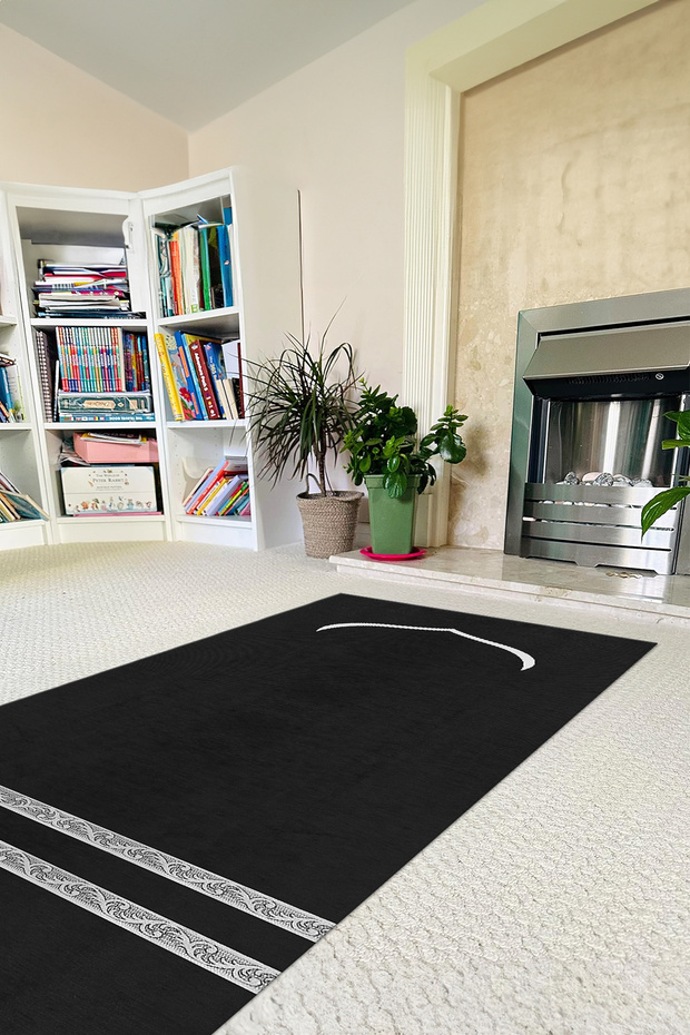 Digital Printed Non-Slip Base Washable Gift Dowry Prayer Mat Prayer Rug