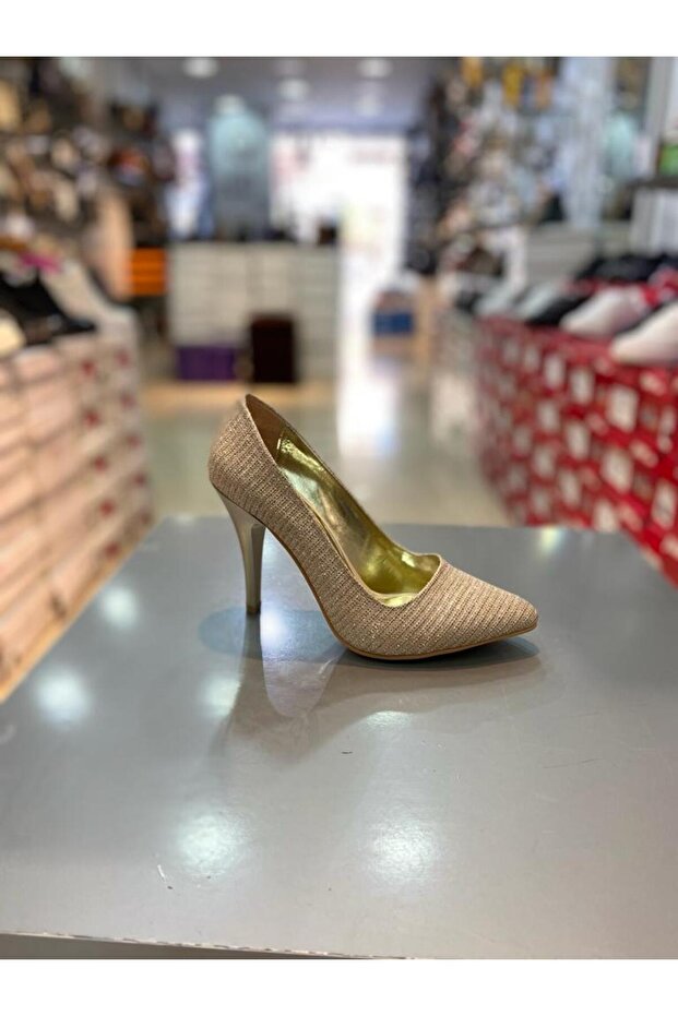 Checker Glitter Stiletto - 2