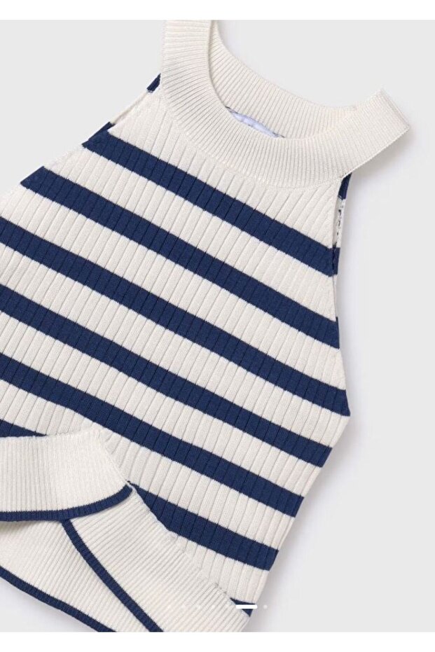 Kız Halter Yaka Örme Bluz 6023 - 5