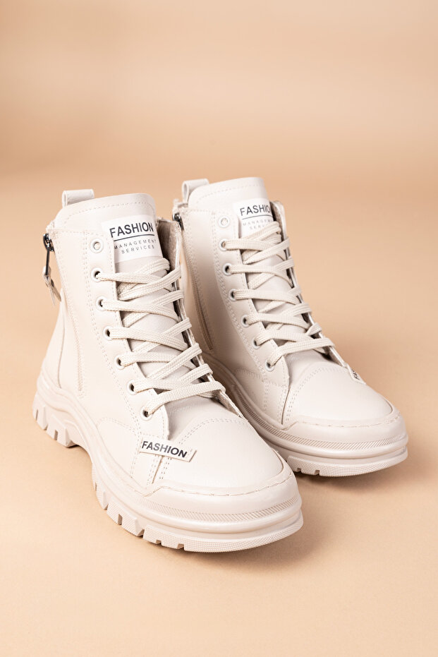 Fonsen Kadın Bej Bot - 7