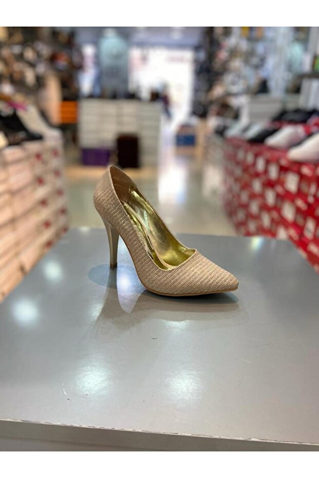 Checker Glitter Stiletto - 1