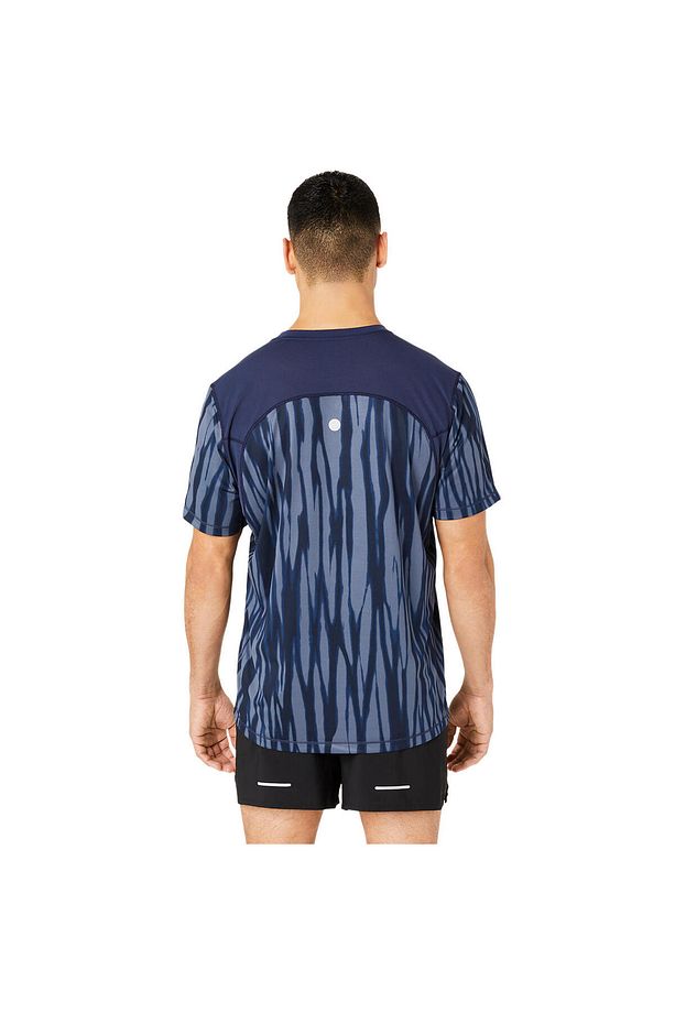 Road All Over Print Ss Top Erkek Mavi Kısa Kollu Tshirt 2011d092-400 - 3