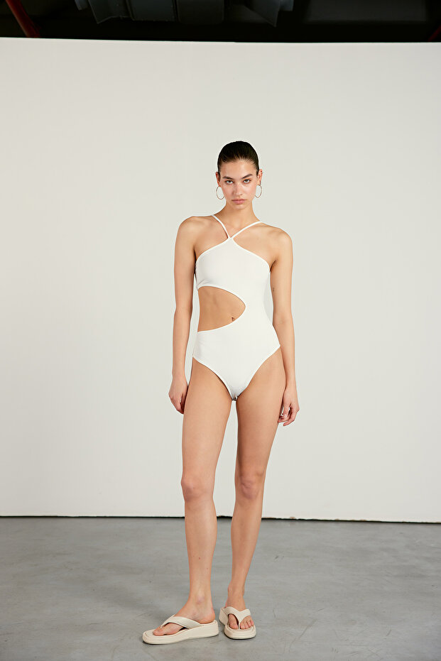 Asimetrik Bodysuit - 4