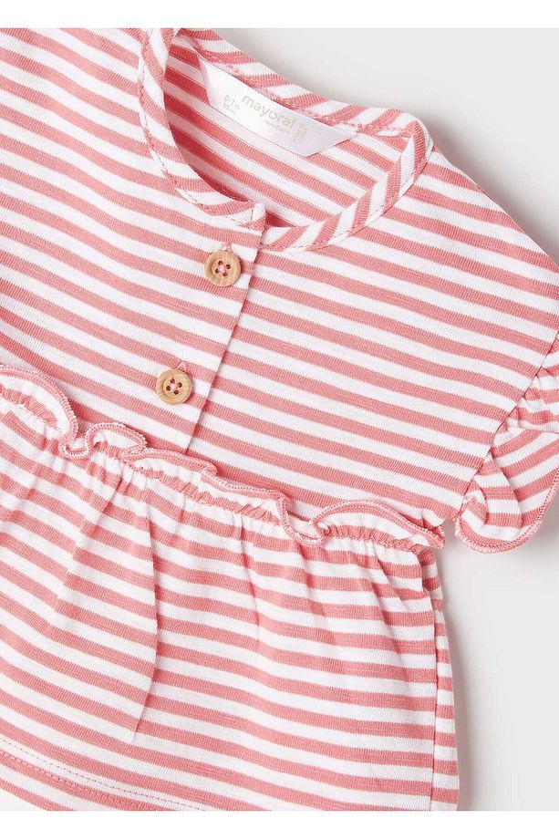 kız bebek yazlık tişört şort 4 lü set 1623 - 6