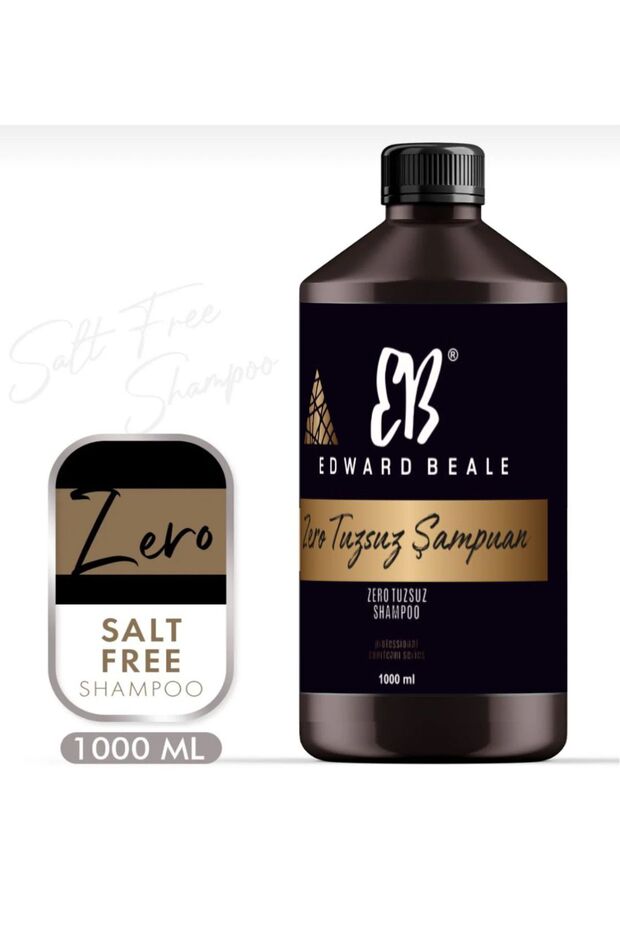 EB Edward Beale Zero Tuzsuz Şampuan 1000ML Profesyonel Kuaför Kalitesinde Renk Ve Parlaklık! - 2