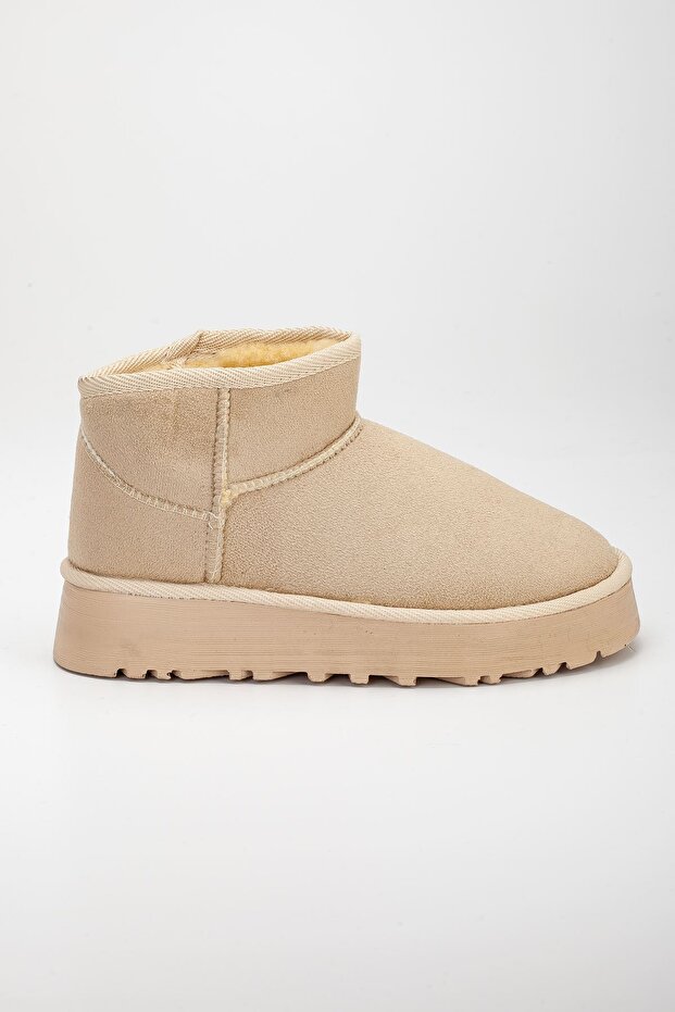 Viola Kalın Taban Bilek Boy . Bej - 5