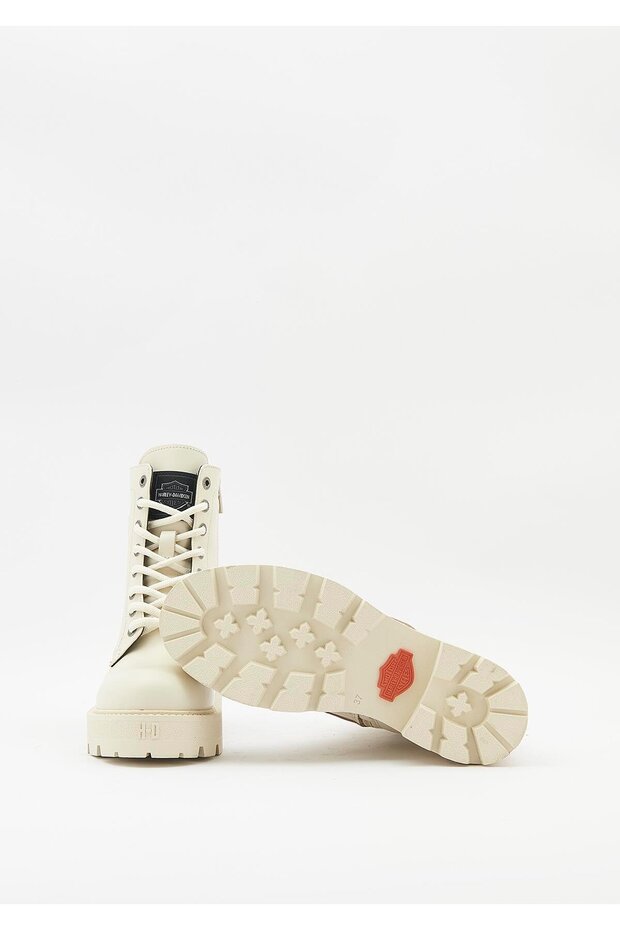 Carrie Kadın Bej Deri Bot - 5