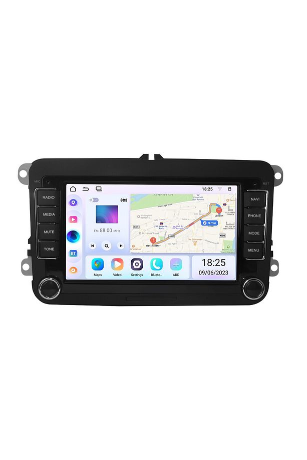 2005-2010 VW Volkswagen Passat B6 ANDROİD MULTİMEDYA KAMERA USB GPS CARPLAYER BLUETOOTH - 3