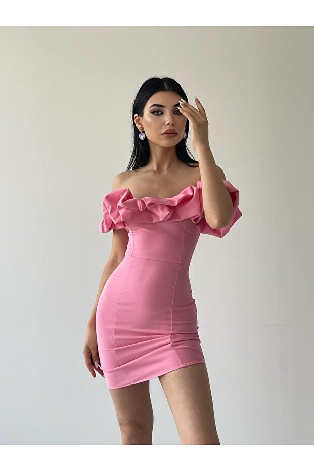 Amour Mini Atlas Elbise - 1