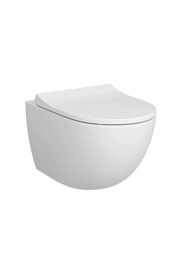 7748B003-0559SET Vitra Sento Rim-ex Kanalsız Asma Klozet  +Gömme Rezervuar + Yavaş Kapanır Kapak (Ko - 2