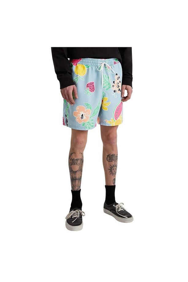 Primary Print Elastic Boardshort Mavi Deniz Şortu - 4