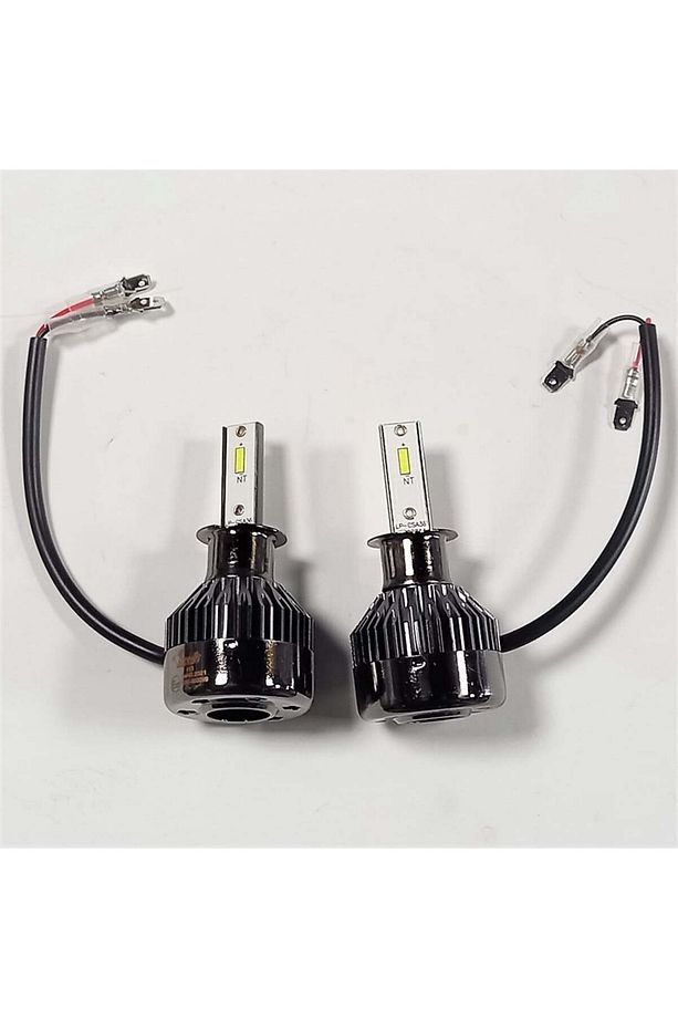 H3 Yeni Nesil Metal Turbo Led Xenon Ampul Seti 6000k - 1